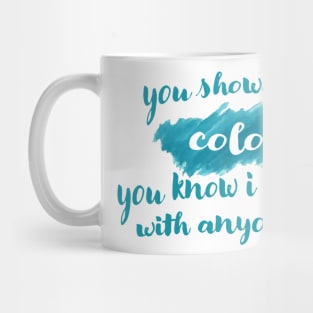 Illicit Affairs Blue Lyrics Mug